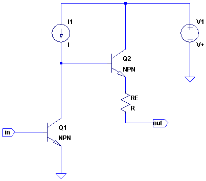 [Pole splitting: Example circuit]